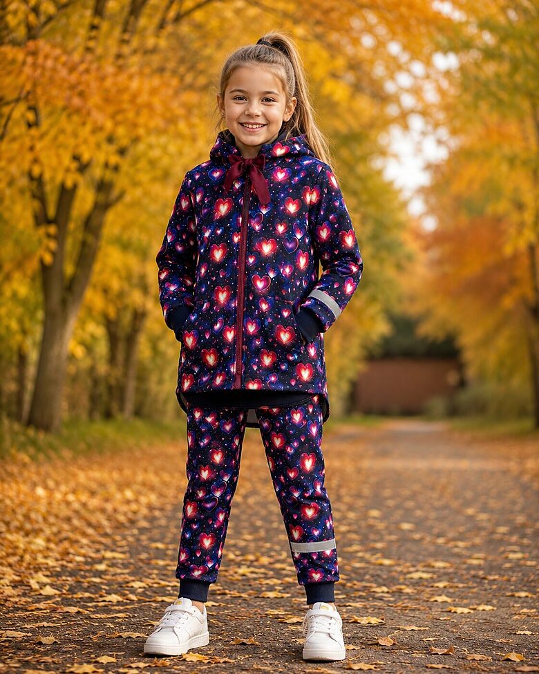 Starpsezonu softshell meiteņu jaka.Softshell bikse.CENAS ATSEVIŠĶI .80-146.izm.
