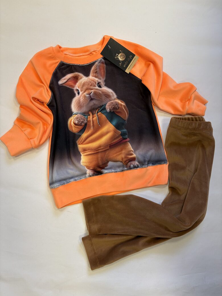 Trusītis. Bērnu džemeperis un legingi..izm.92-104.izm.