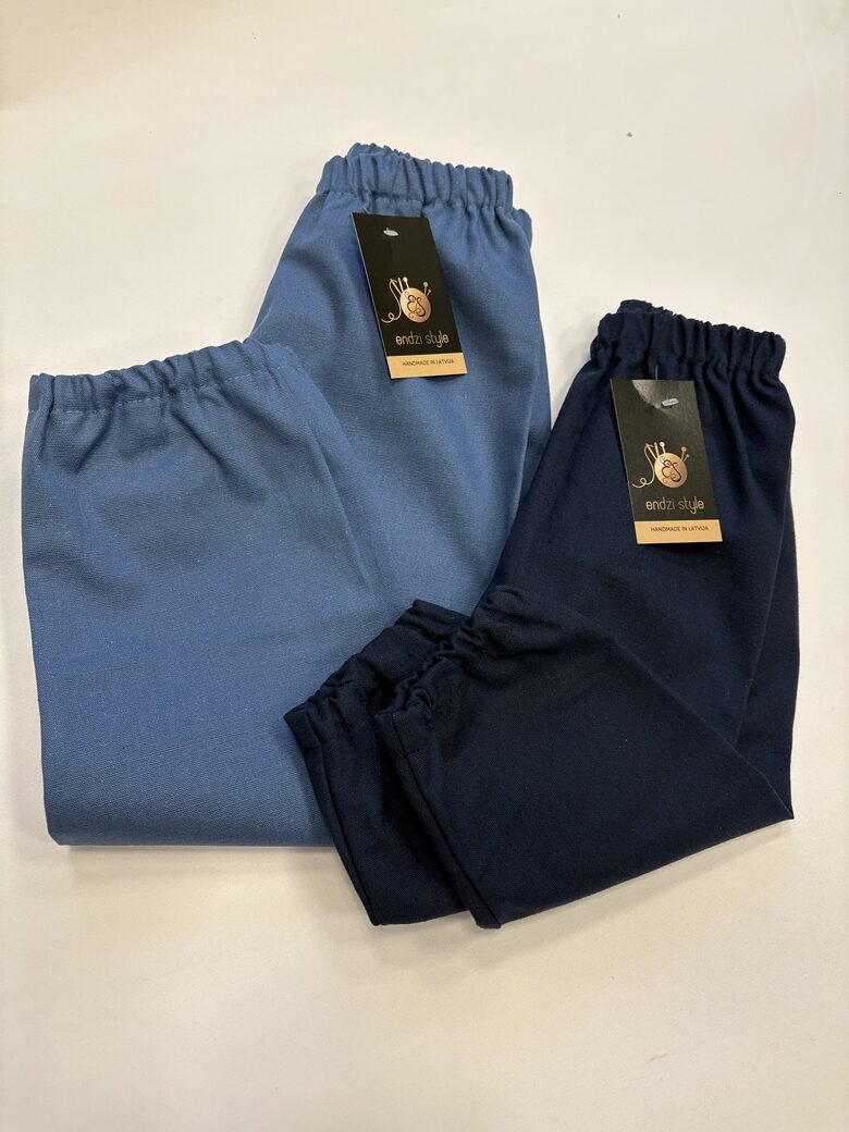 Bikses zēniem,tumši zilas bikses,džinsa zilā tonī bikses, 62-140.izm.