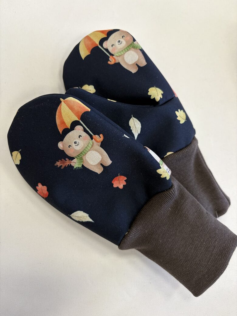 Lācītis.Starpsezonu softhsell dūraiņi bērniem.1-7 gadi. AR VAI BEZ ODERES.