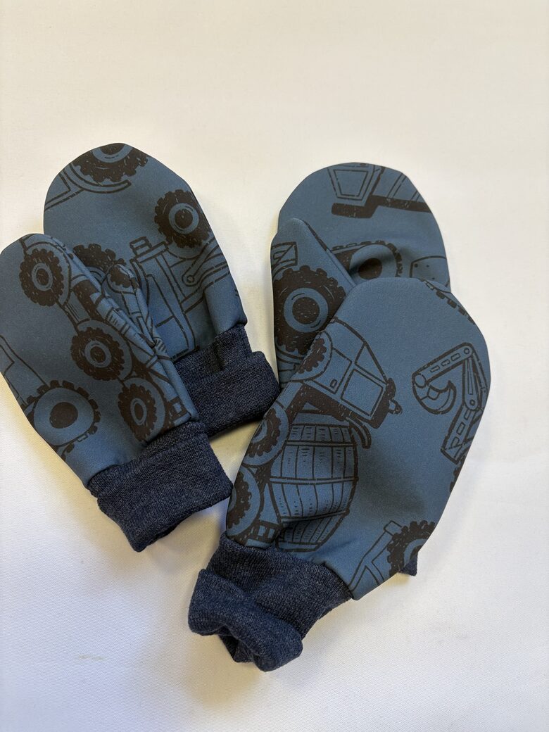 Zēnu softshell cimdi bez papildus oderes. 1-8.gadi 