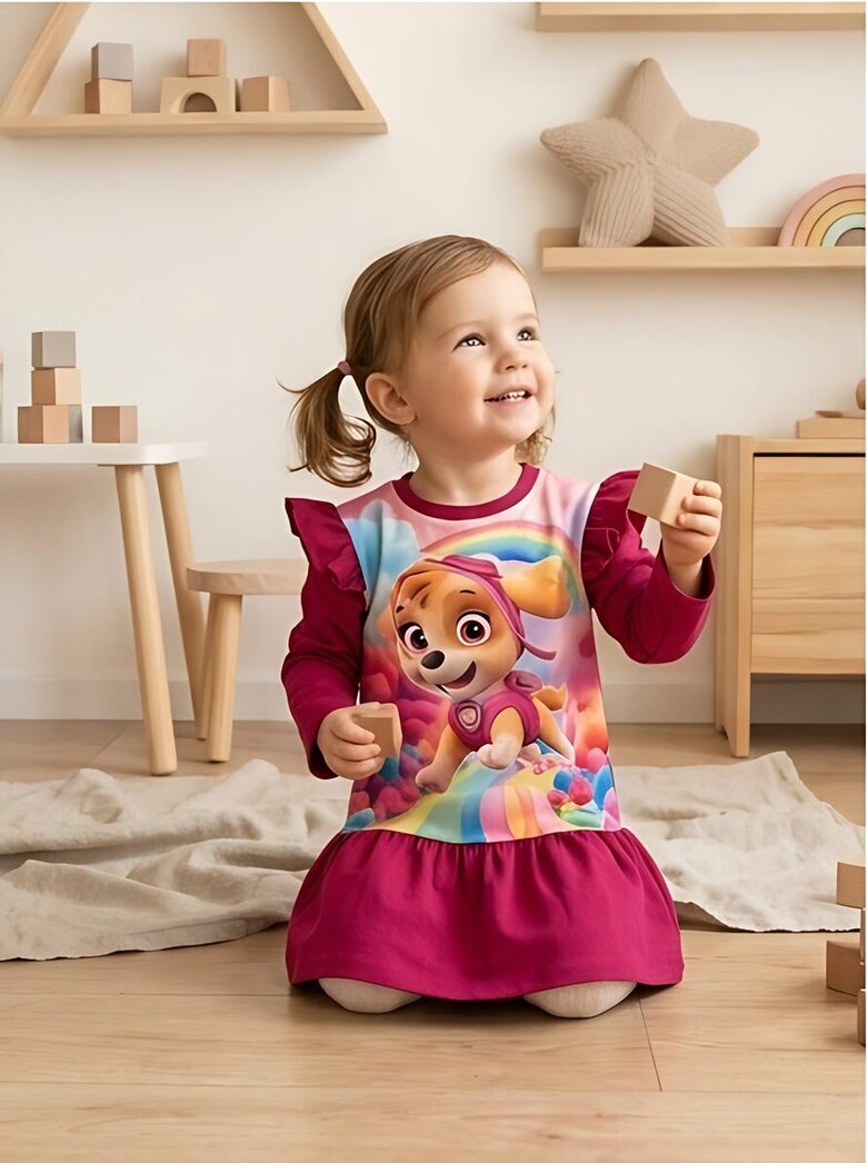 Kleita meitenēm. ,,Paw patrol,,86-104.izm.