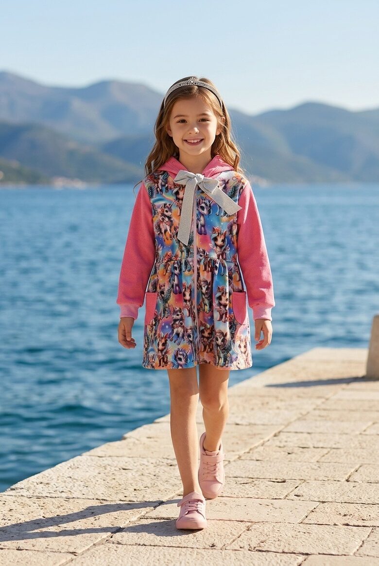 Softshell mētelis meitenēm. Vienradzīte.92/98.,98/104.,104/110.izm.PIEEJAMI UZREIZ.