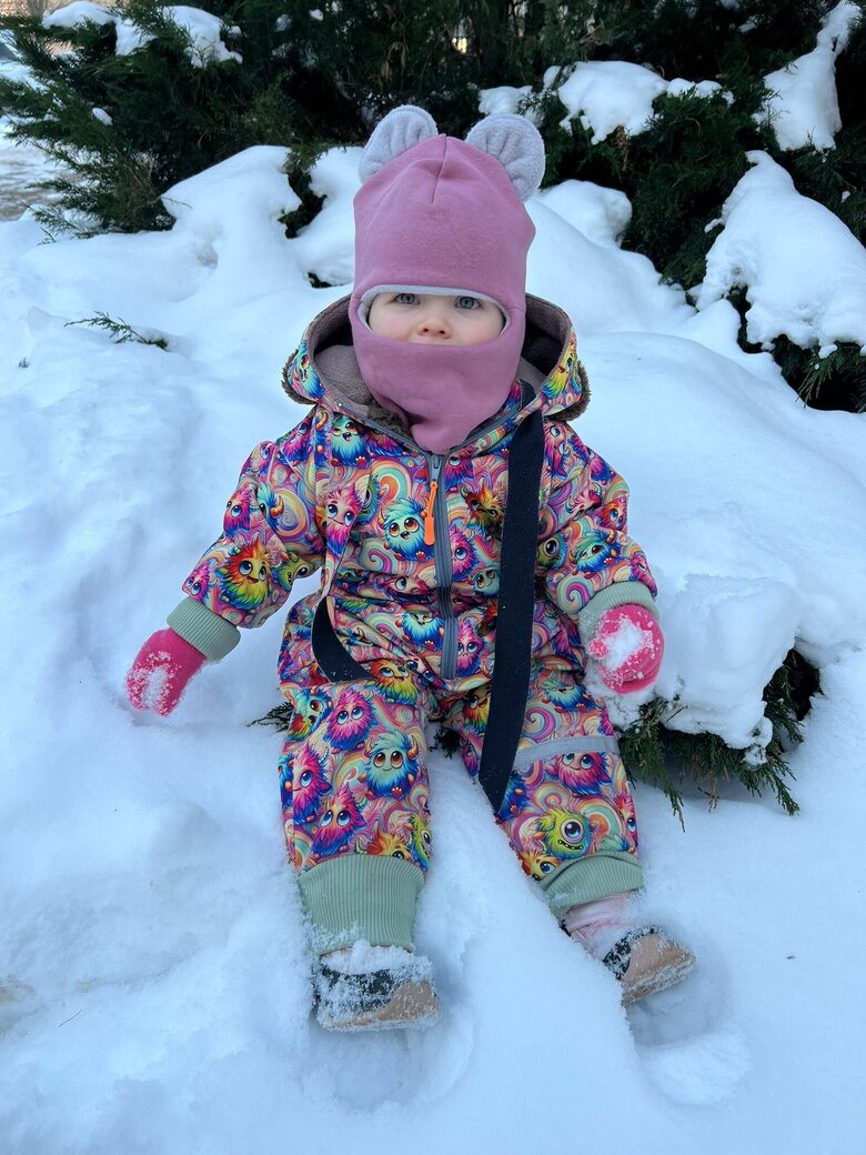 Bērnu kombinezoni ziemai. 92/98.izm.