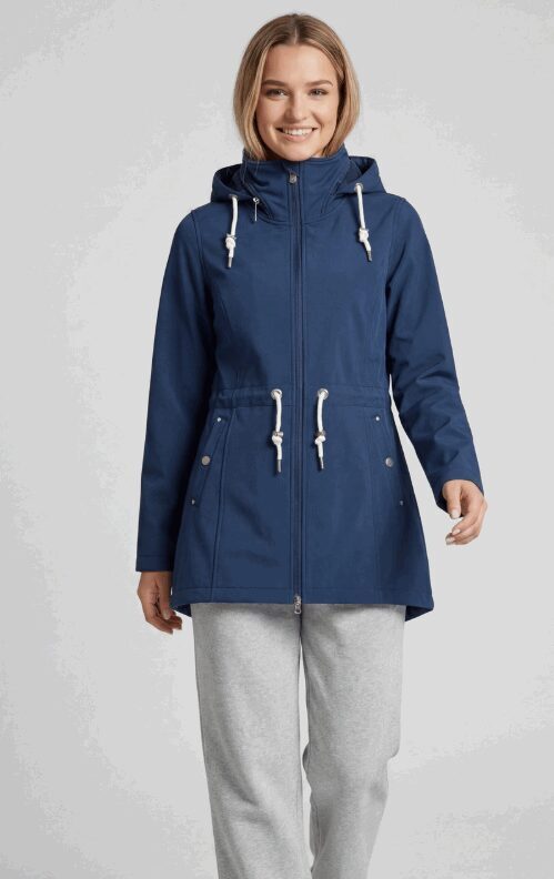 Tumši zila softshell jaka.XS.,S.,M.izm.