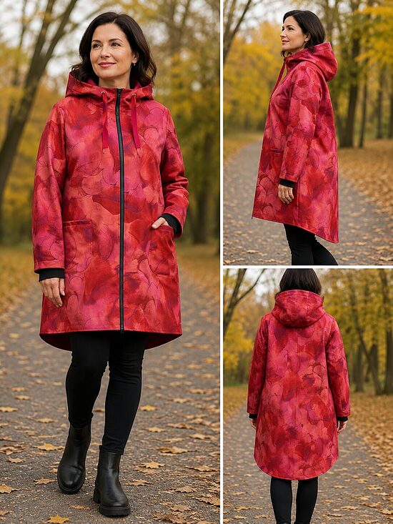 Sieviešu softshell jaka. Marmors.XL izm.