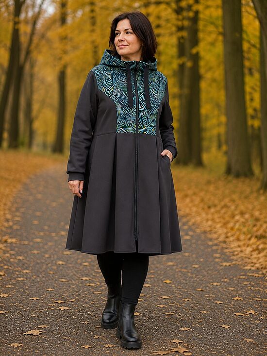 Sieviešu softshell mētelis. Lauma. 2XL.izm.