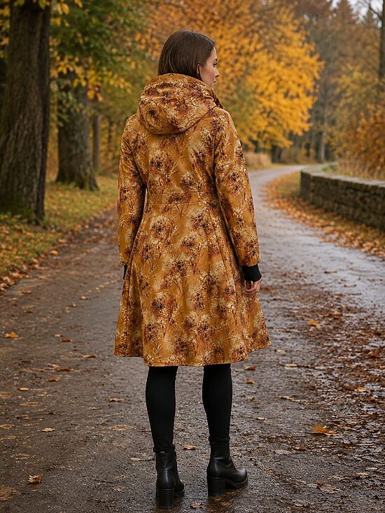 Sieviešu softshell mētelis. Rudentiņš.  S-izm.