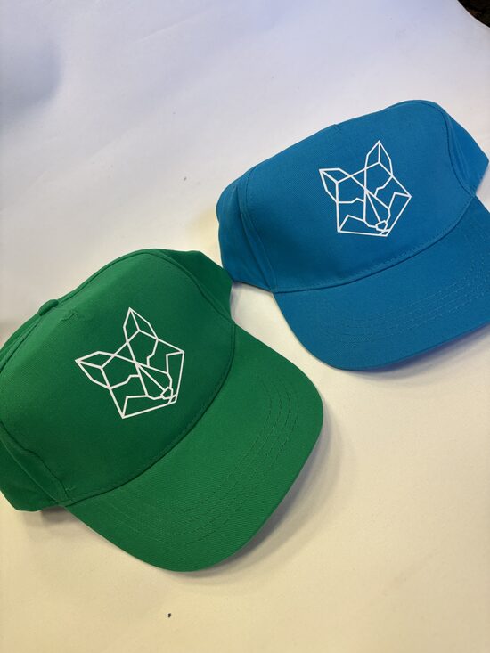 Kepons bērniem.Vasaras cepure ar nagu .50/55 cm.Lapsa .