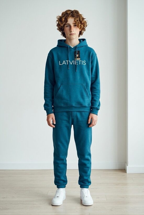 LATVIETIS.Hūdijs no kokvilnas trikotāžas. Bērnu -170/182.cm.