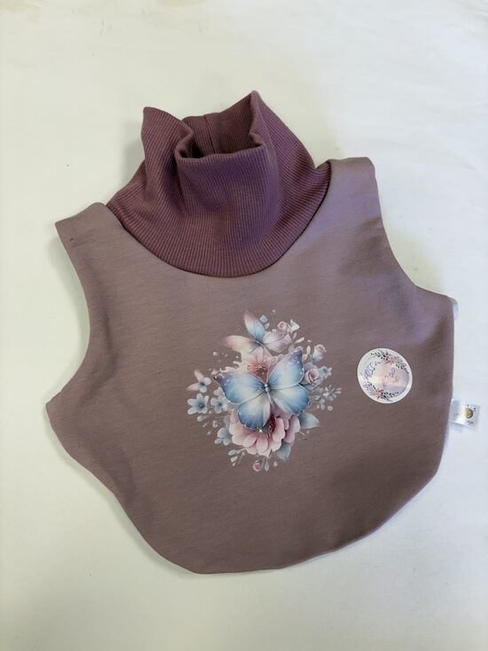 Kokvilnas trikotāžas apkakle.Taurenis.2-8 gadi.