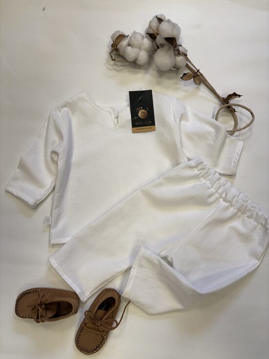 Kristību krekls ar biksēm. 62-104.izm.