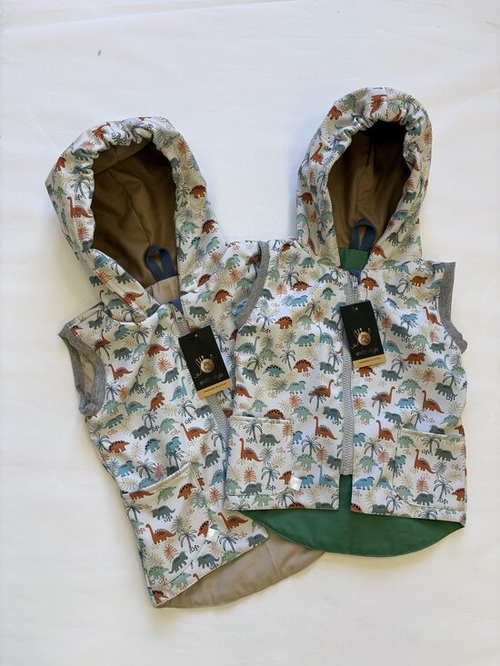 Veste zēniem no softshell auduma. 86-104.izm.