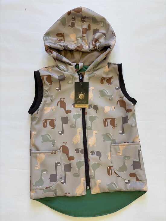 Zēnu softshell veste ar oderi.Softshell veste.104-134.izm.