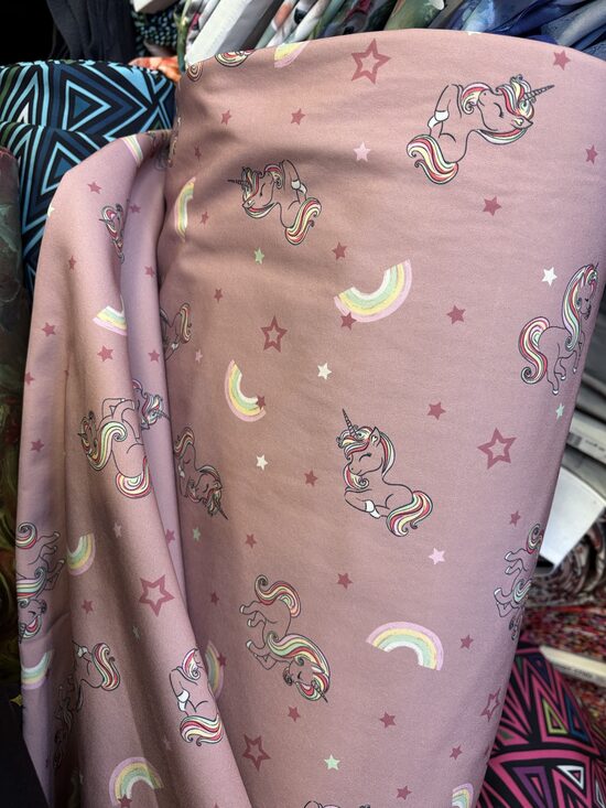 Pūderrozā tonī softshell kombinezons meitenēm.Vienradzīte.74-128.izm.
