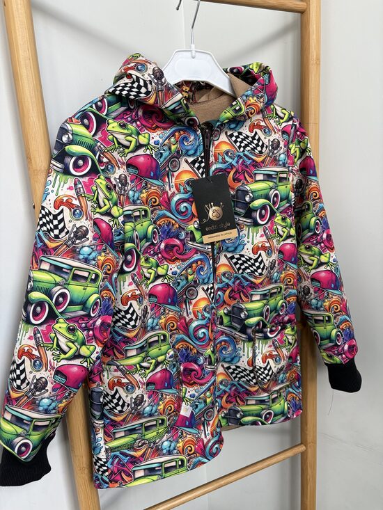 Starpsezonu virsjaka zēniem no softshell.Softshell bikses. 80-140.izm.