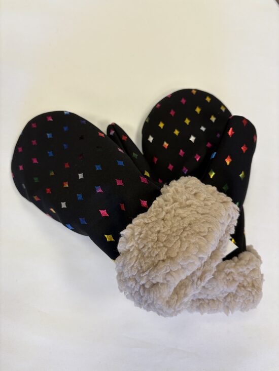 Softshell sieviešu cimdi ar oderi. Dimantiņi.