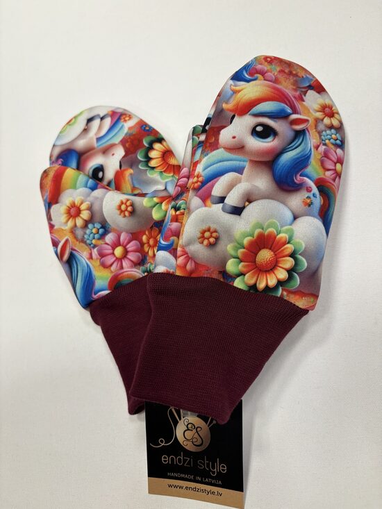 Bērnu cimdi no softshell auduma. Softshell cimdi ar papildus oderi. Starpsezonu softshell cimdi.