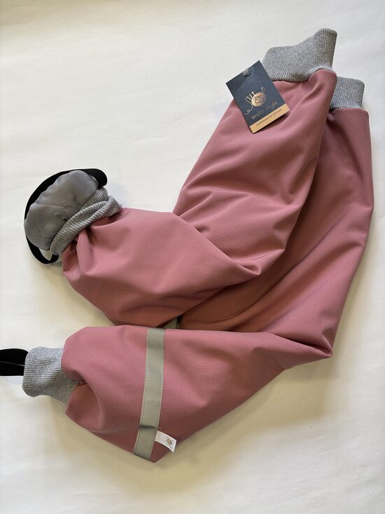 Siltinātās Softshell Bikses ar Zābaku Aproci. 80-140.izm.