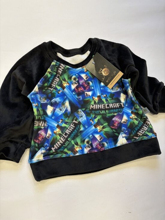 Minecrafts Bērnu džemperis.86-134.izm.