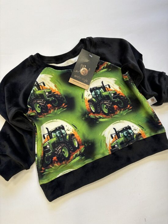 Bērnu džemperis .Traktori. 86-128.izm.