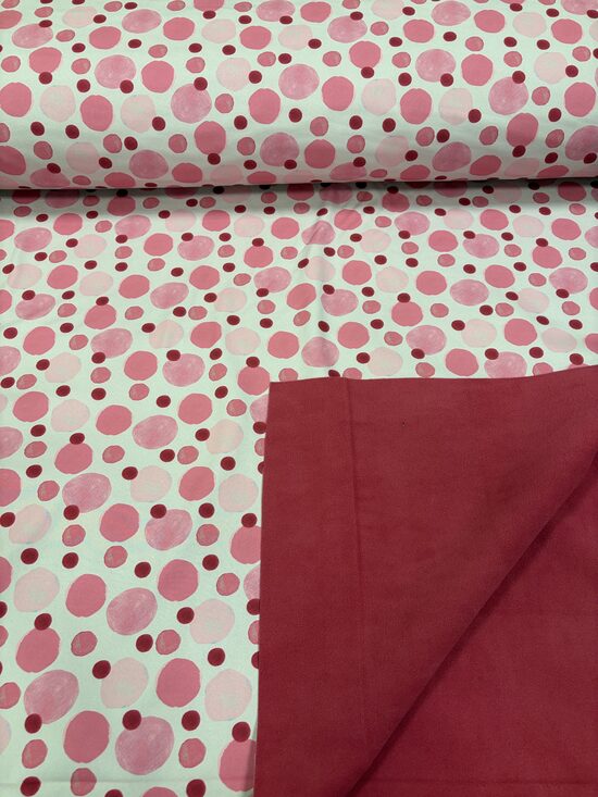 Softshell audums .Rozā baloni.