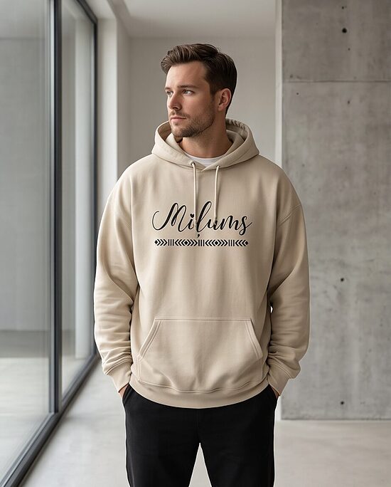 Hūdijs ,,Mīļums ,, bēšīgā tonī . 3XL.,4XL.,5XL
