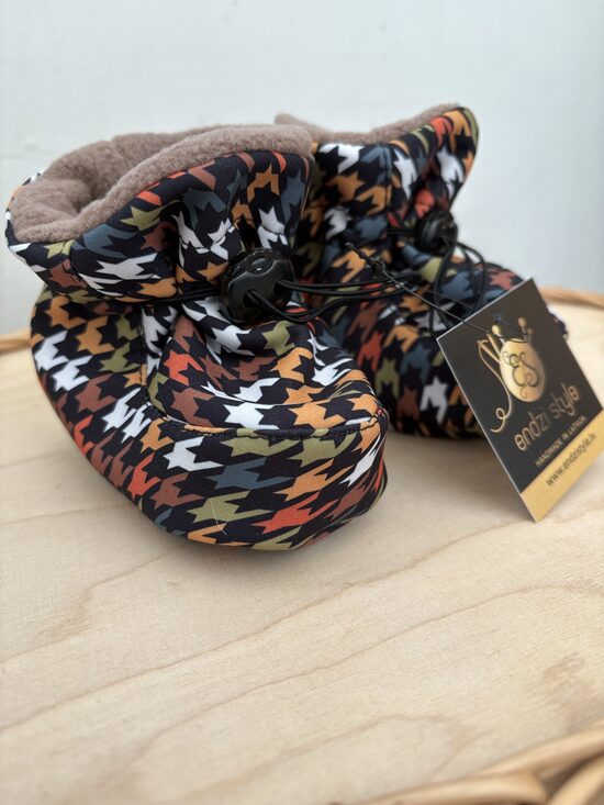 Softshell bērnu zābaciņi ar flīsa oderi. 0-18.mēn. Viļņa efekts.