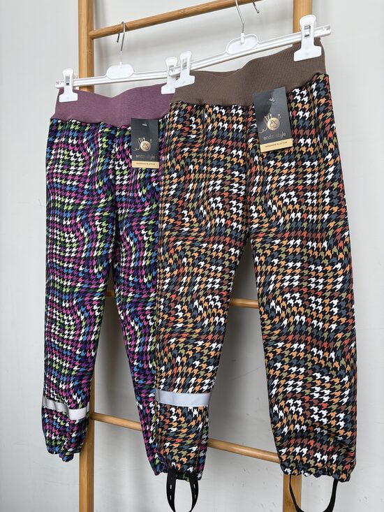 Bērnu softshell bikses . Viļņa efekts