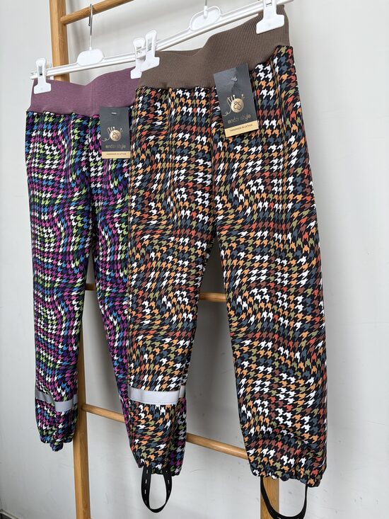 Bērnu softshell bikses . Viļņa efekts