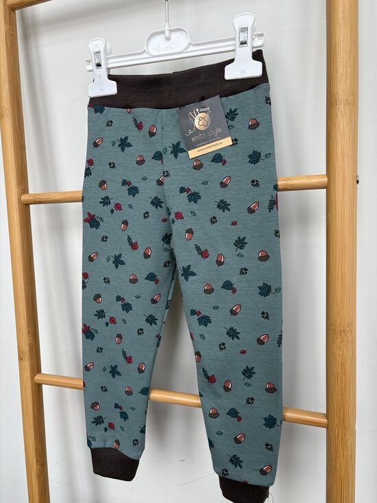 Plānie kokvilnas trikotāžas legingi bērniem.86-134.izm. 