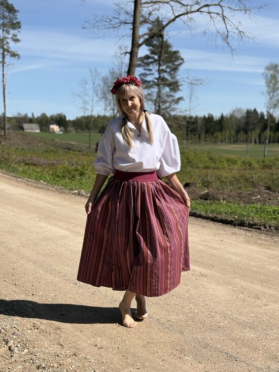 Rakstaini svārki sievietēm.nr.-1