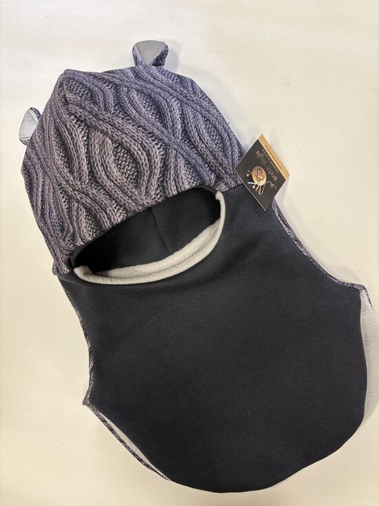 Ziemas balaklava zēniem. Tumsā atstarojošas ausis. 52/54 cm.