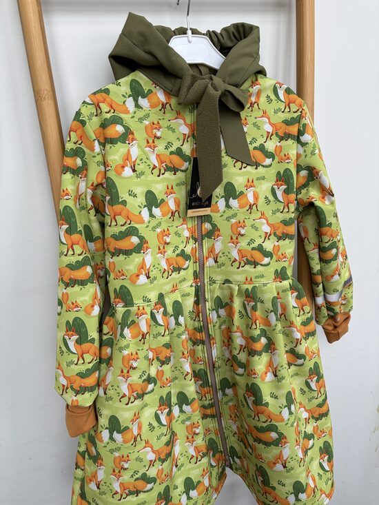 Pavasara softshell  mētelis.  Lapsiņas. 80-146.izm.