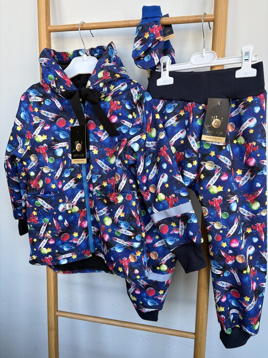 Softshell virsjaka zēniem.Kossmos. Softshell bikses.