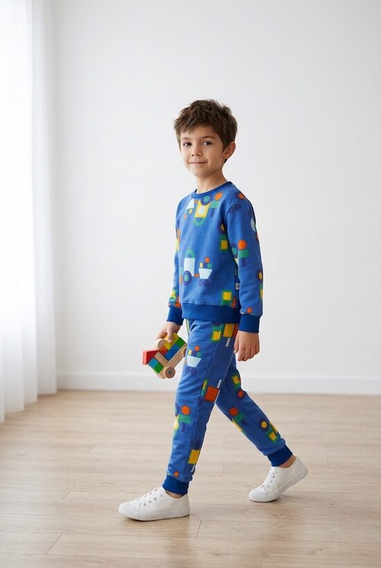 Zēnu džemperis un legini no kokvlinas trikotāžas. 86-122.izm.PIEEJAMS uzreiz.