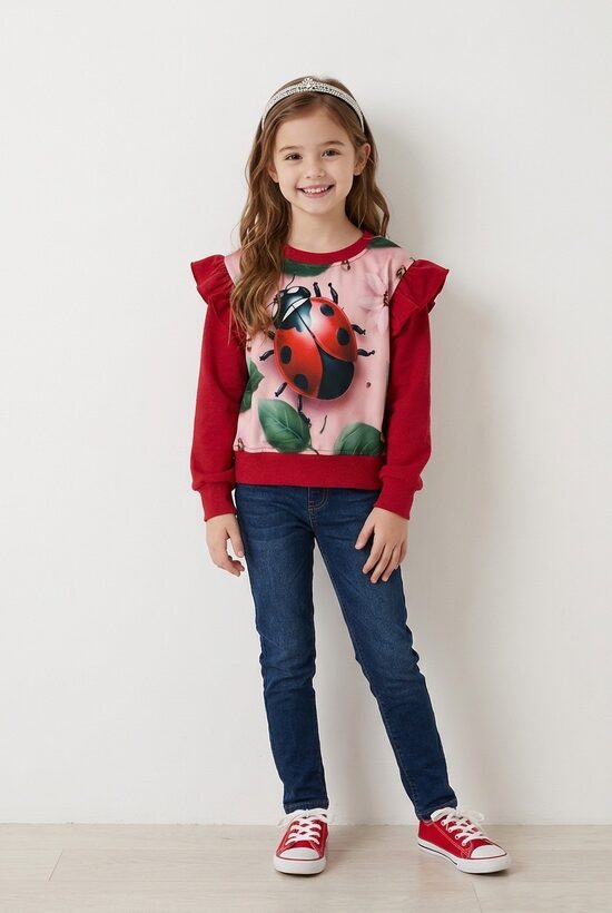 Kokvilnas trikotāžas džemperis . Mārīte.98,104,110,116.izm.