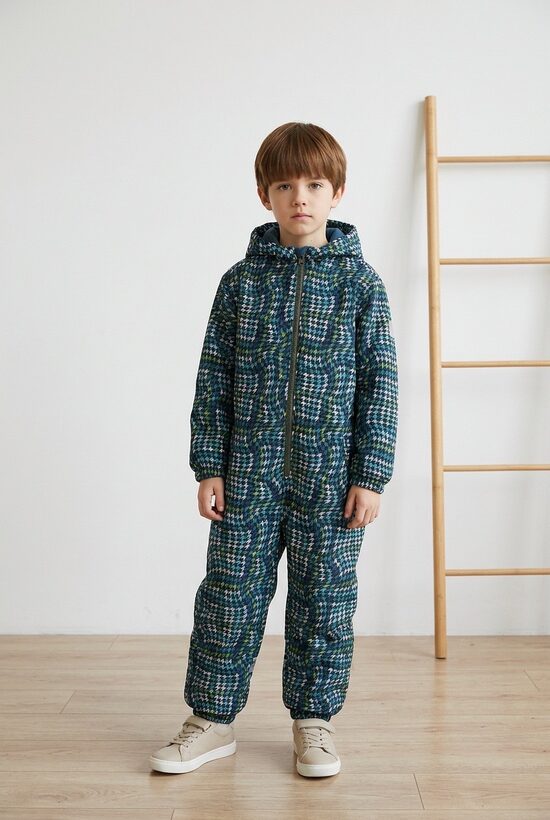 Raibais softshell kombinezons bērniem. 74-134.izm.