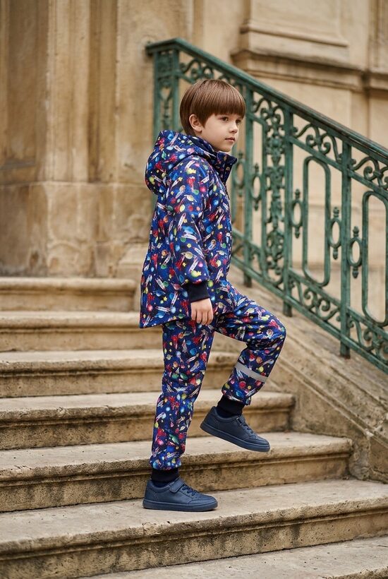 Softshell virsjaka zēniem.Kossmos. Softshell bikses.