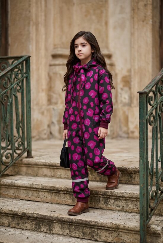 Pavasara kombinezons no softshell.Meiteņu kombinezons. 74-134.izm.