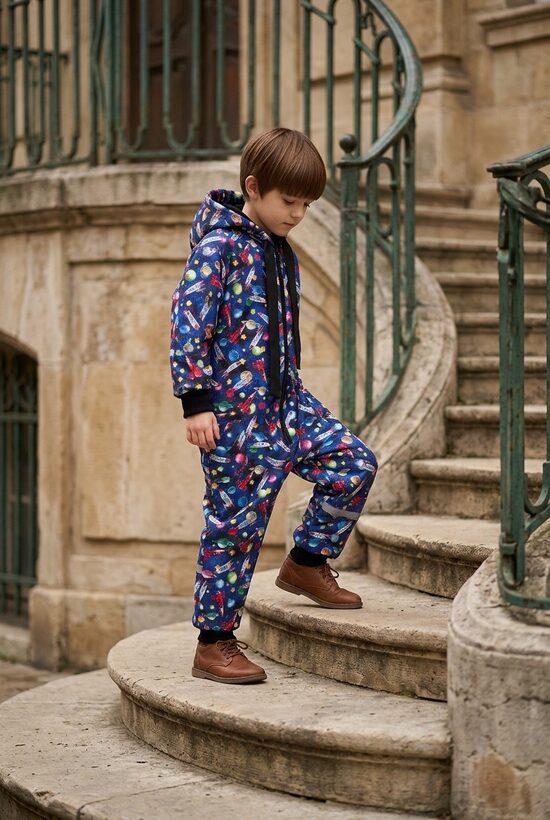 Starpsezonu kombinezons zēniem.Kosmoss. 74-134.izm.