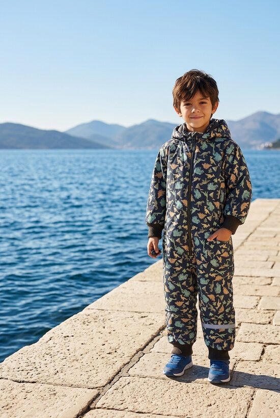 Dinozauriņi. Starpsezonu softshell kombinezoni bērniem.80-134.izm.PIEEJAMI UZREIZ.