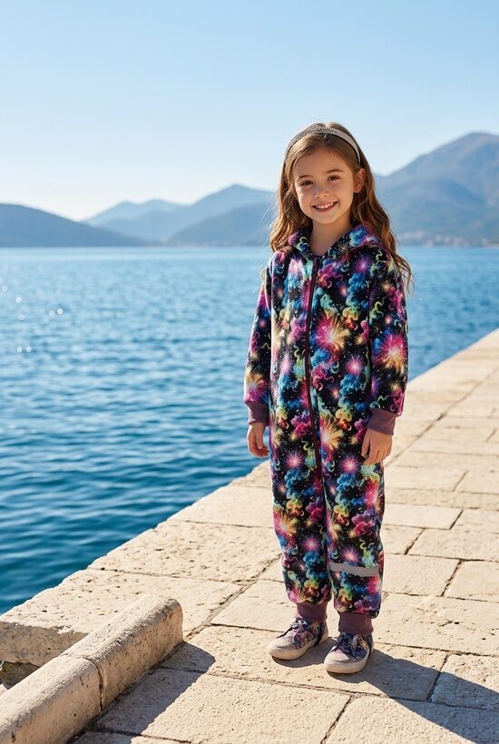 Bērnu kombinezons no softshell auduma.  74-134.izm.