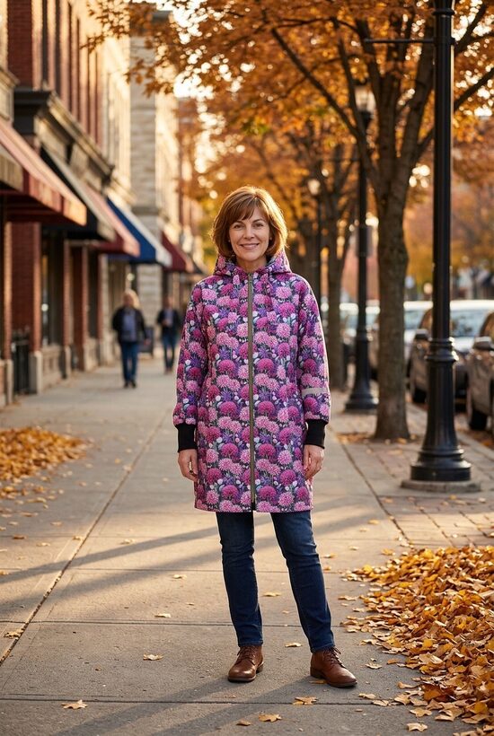 Sieviešu softshell mētelis  bez papildus oderes. (136 cm.)