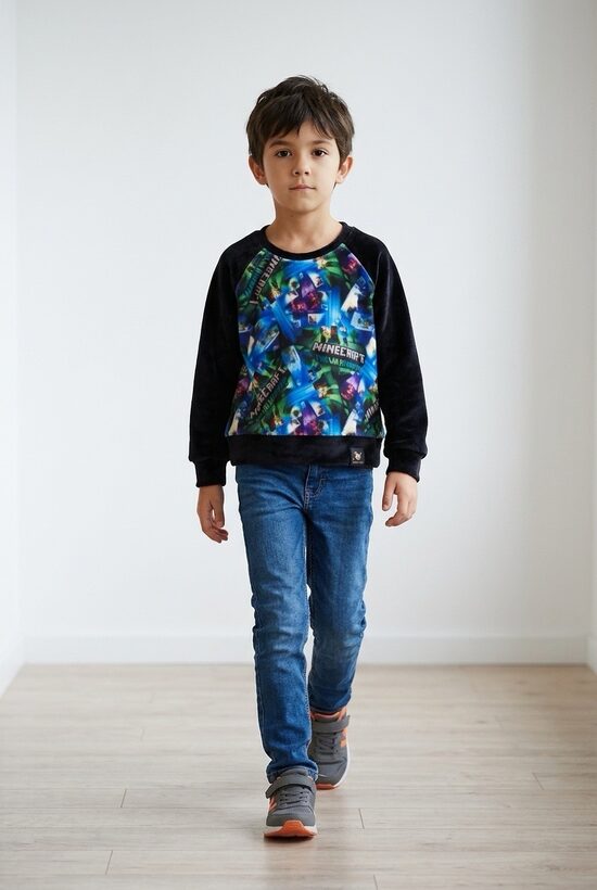 Minecrafts Bērnu džemperis.86,92,116.izm.