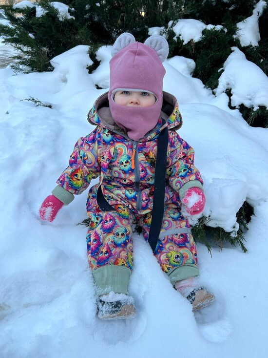 Bērnu kombinezoni ziemai. 92/98.izm.