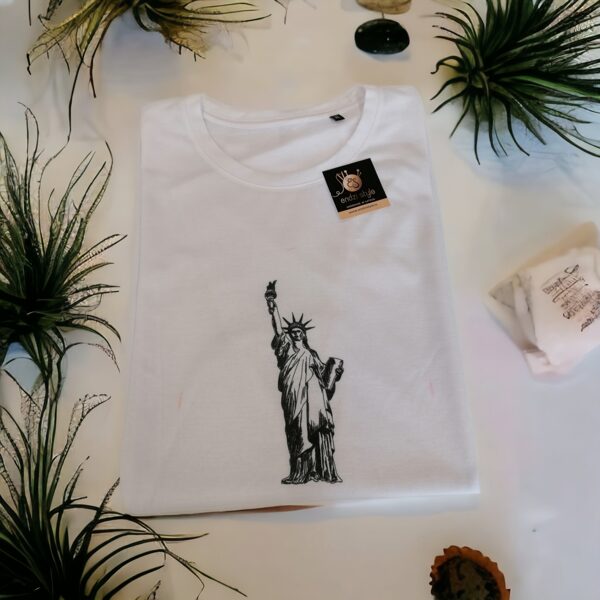 Vīriešu t-krekls. ''Brīvības statuja.'' L, XL.